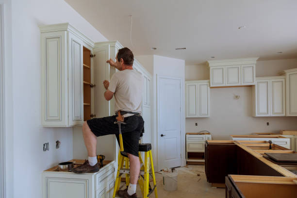 Cabinet Refacing Before After Clayton